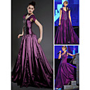 A-line Square Court Train Capped Taffeta Taylor Swift Dress / Evening Dress (FSD0321)