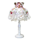 Peony Pearl Swag Lace Table Lamp(0836-MQY-848)