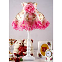 Hot Pink Jacquard Lace Table Lamp(0836-MQY-048)