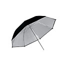 43 "Silver Studio Pro & double couche noir parapluie réfléchissant (cca287)