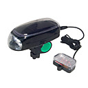 2 in 1 di sicurezza a energia solare per bici LED (qw011)