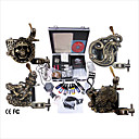 professionnelle kit machine à tatouer jeu complet avec 4 machines à tatouer (035903.17c057)