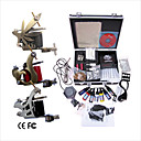 Professional Tattoo Machine Kit Completed Set With 3 Tattoo Gun Machines