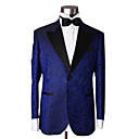 1 Button Center-Vented Peak Lapel Wool Groom Wear/ Tuxedo/ Men's Suit Jacket and Pants
