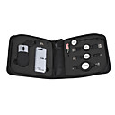 10-pc portátil ofrece un fácil acceso por cable con bolsa y lector de tarjetas usb-hub-mini ratón láser pluma hv-A13 (smq4544)