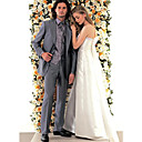Single-Breasted 2 Button Side-vented  Peak Lapel WideWool  Groom Wear/ Tuxedo/ Men's Suit Jacket & Pants