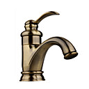Single Handle Antique Brass Centerset Sink Faucet (HN-3A04)
