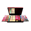 107 Colors Makeup Palette D5190 - 90 Colors Eye Shadows + 8 Colors Blusher + 5 Colors Face Powder + 4 Colors Lip Gloss + Makeup Brushes