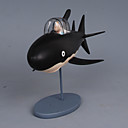 las aventuras de Tintín mano pintada la figura de resina gk submarino tiburón (ceg80031)