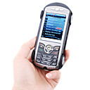 HOOD Dual Card Quad Band Bluetooth Model Car Touch Screen Cell Phone Black and Red (2GB TF Card)