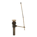 antique fuite d'eau en laiton avec tige (0567-hy1041)