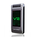 2456 dual card dual band touch screen cellulare flip grigio (2GB TF card) (non per noi / Canada) (sz00720817)