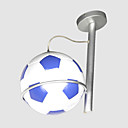 moderne de la lumière blanche et bleue du plafond de football abat-jour (0898-fx5796-1c)