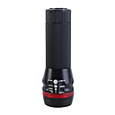 rote Warn-Ring Mini LED Taschenlampe fokussierbar