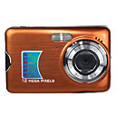 rilevamento di volti 12 MP fotocamera digitale con 2.7 pollici lcd e zoom digitale 8 ×