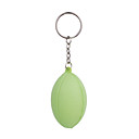 Rugby Style Keychain with Soft Plastic Material-Green