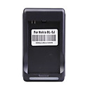 Universal Cell Phone Charger with USB Power Port for Nokia BL-5J(Black)