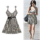 NICOLE RICHIE Style / Camisole Neckline Animal Patterns Dress / Women's Dresses (FF-1801BE024-0736)