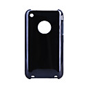 Mirror Face Protective Backside Case Cover for iPhone 3G (Black)