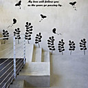 Adhesive Flower Wall Sticker (0940-WS32)