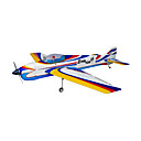 zen 120 aile d'une seule pièce, kit d'avion bleu (0893-twa112-BLU)