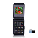 Q5 Dual Karte Dual-Band-java Dual-Kamera Taschenlampe Dual Screen Flat Touch Screen Flip-Handy (2GB TF Karte) (sz05440623)