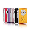 Micro SD Card Reader MP3 Player With Speaker/LED Light/Clip - 5 Colors Available(HF174)