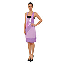 paillettes breve giro maniche scollatura del vestito / i vestiti di donne (FF-1801bd026-0736)