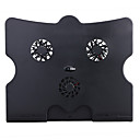 USB alimenté pad de refroidissement pour ordinateur portable de 14 "ordinateurs portables avec 4-port hub usb
