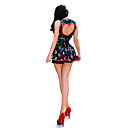 coton / Retour design Bared imprimés robe sans manches modèles / robes pour femmes de night-club (ff-a-bg0999005)