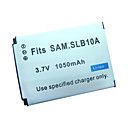 Replacement Digital Camera Battery  10A  for SAMSUNG  Digital NV9 L210/PL65/WB100/ES15/TL320 (09370267)