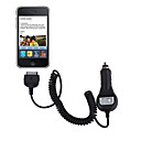cargador del coche para el iphone 3g/3gs/4 negro (czah090)