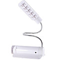 3 AAA * / usb alimentato collo flessibile da 10 LED bianco luminoso
