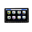 7 "del coche de la pantalla táctil digital de 2 din dvd-gps-el volante de mando-pip-RDS-CDC-ipod-bluetooth-doble zona, ISDB-T (szc5799)