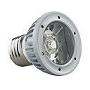 1w lampadina a LED con alette di raffreddamento - argento bianco