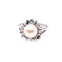 Natural Freshwater Pearl Ring(0498-JZ2024)