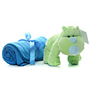 Plüsch Baby Nilpferd & Decke Geschenk-Set
