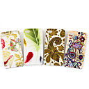 Silicone Protective Case for iPhone 4 - Grid (4 Colors Per Pack)