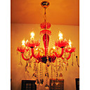 Candle 6-light K9 Crystal Chandelier (0944-941-6)