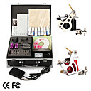 Tattoo Kits 2 Guns Machines 4 Tubes with 4 Grips 50 Needles