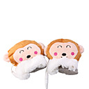 usb aquecida luvas mão, pulso de pelúcia mais quentes - macaco