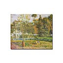 Stretched Handmade Orchard at L'Hermitage,Pontoise painting by Camille Pissarro (0192-YCF103951)