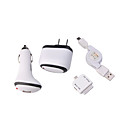 4-in-1 lader kit voor iPhone 3g/3gs/4/4s/ipod serie