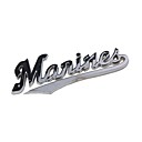 auto cromo emblema distintivo adesivo - manine
