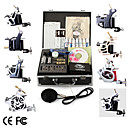 tatuagem kit pro 8 agulhas ponta de poder armas de abastecimento de tinta da pele (ly288)