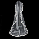 1 Layer Cathedral Length Wedding Veil (0498-TS096)