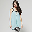 ajustable cintas perspectiva camisola vestido escote / inspirada en Gossip Girl / vestidos de las mujeres (ff-1802be013-0811)