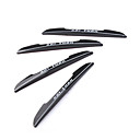 Car Trim,Nude Door Guard - Black(4-Pack)