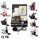 tatuaggio kit Pro 8 pistole power tip aghi la pelle d'inchiostro