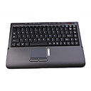 Mini Wireless Keyboard + Touchpad (Black)